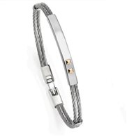 Bracciale Salvatore Bersani Uomo in Acciaio 6935 - 6935